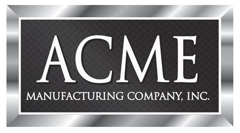 acme metal fabrications|acme metal products.